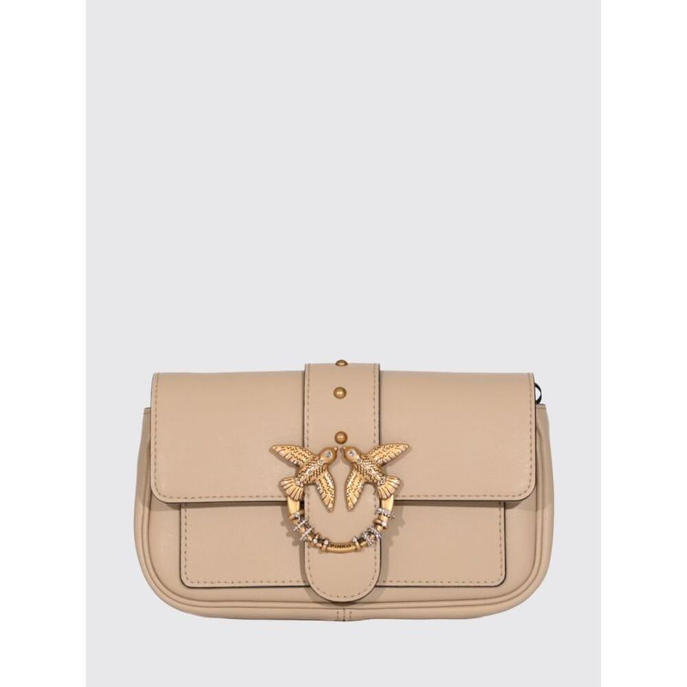 Pinko Handbag Woman Beige